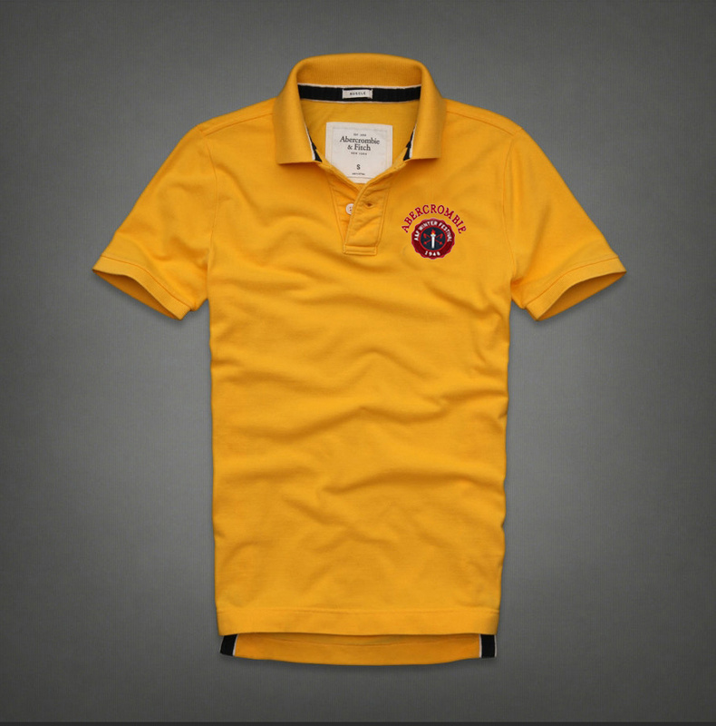 Abercrombie Fitch Hombres Polo Corto Remera AF7131